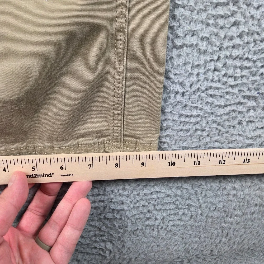 Duluth Trading Pants Mens 42x34 (41x33)‎ Brown Tan Flex Fire Hose Work Wear